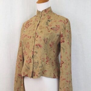 Ralph Lauren Floral Tan Blazer